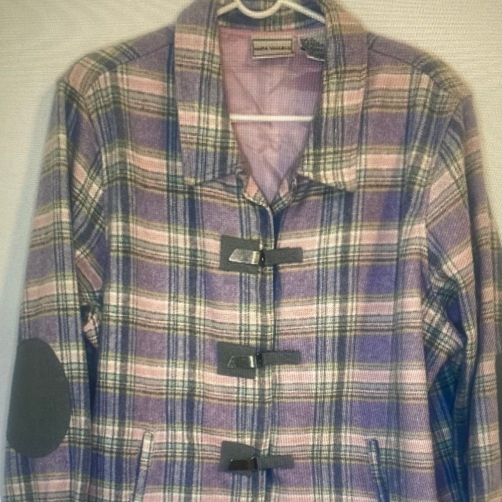 Napa Valley Vintage Plaid Wool Blend Coat Size 1x